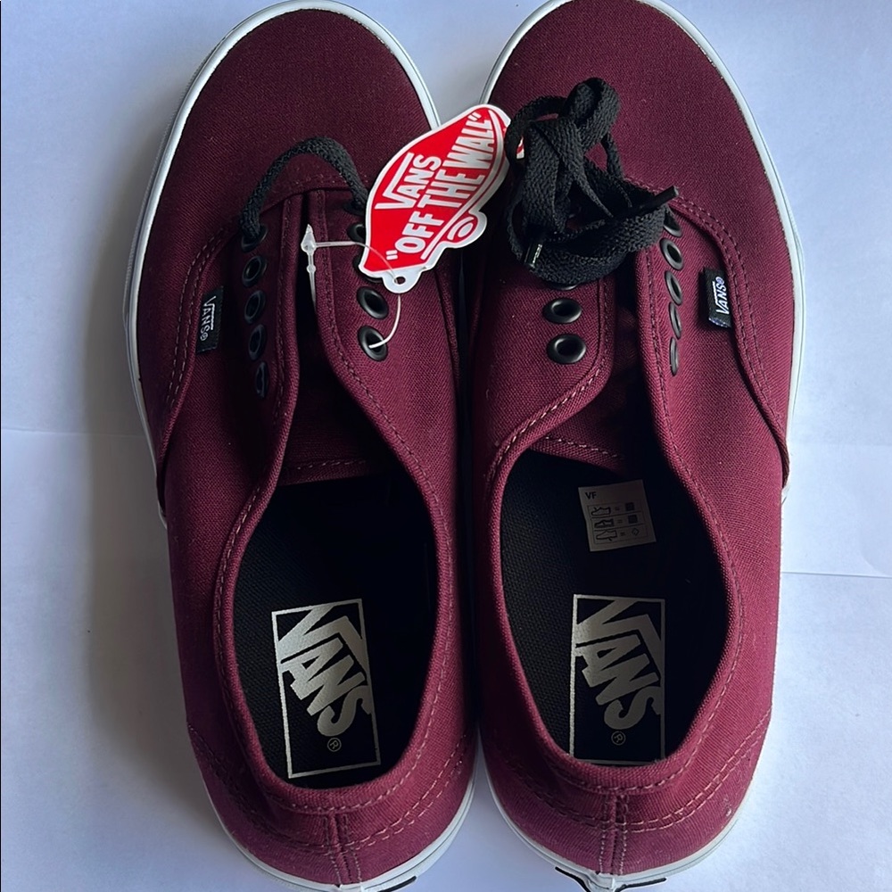 Vans Burgundy Sneakers
